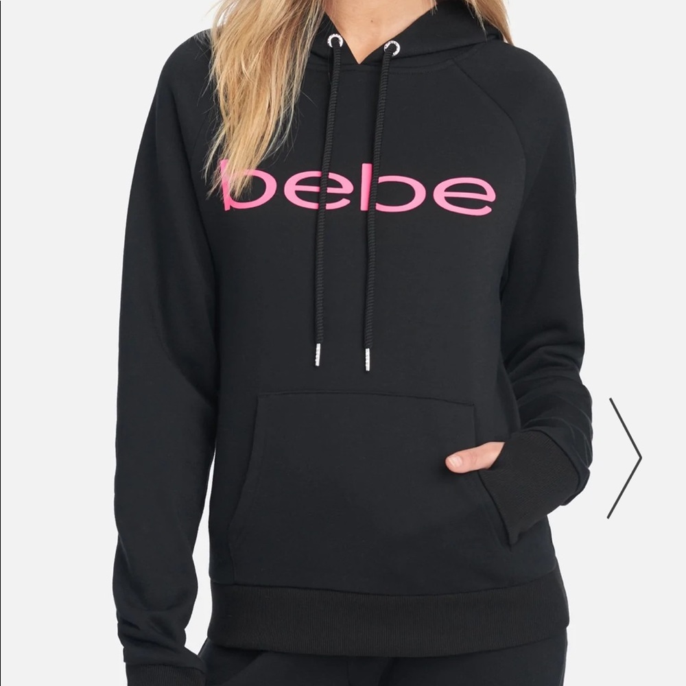 New BEBE Black Sweatshirt